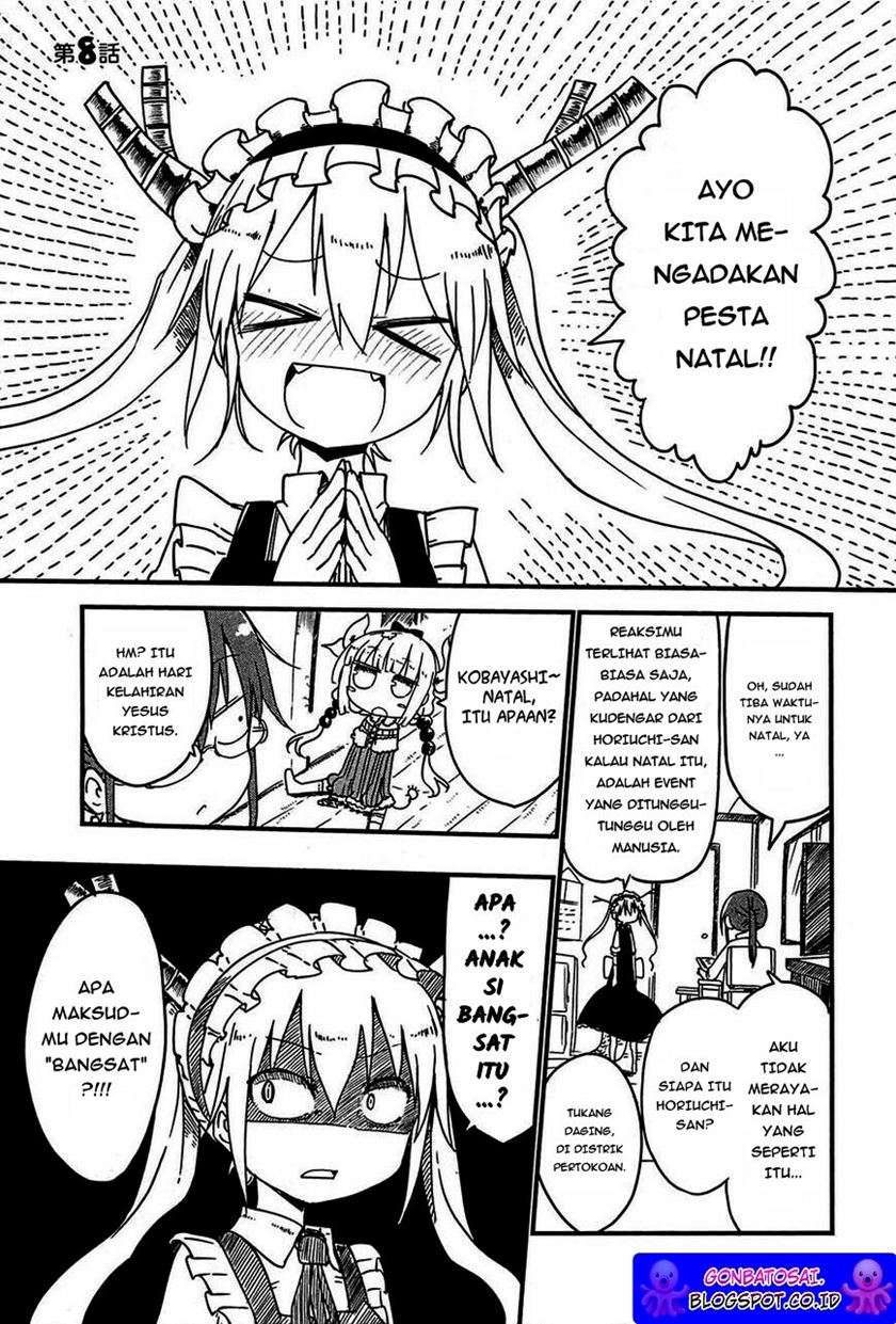 Kobayashi-san Chi no Maid Dragon Chapter 08 Gambar 3