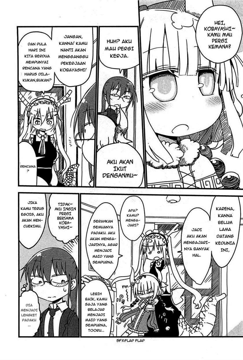 Kobayashi-san Chi no Maid Dragon Chapter 07 Gambar 4