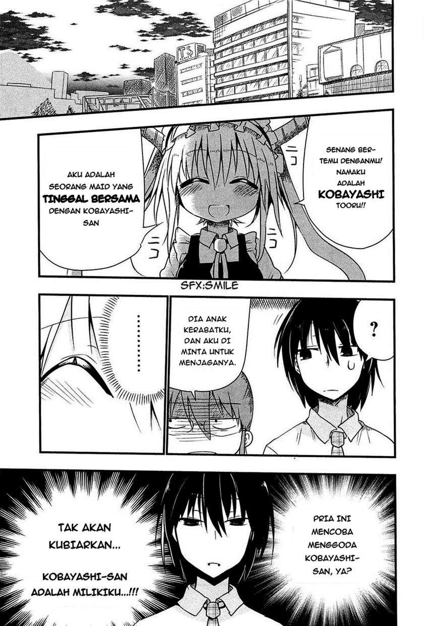 Kobayashi-san Chi no Maid Dragon Chapter 04 Gambar 4