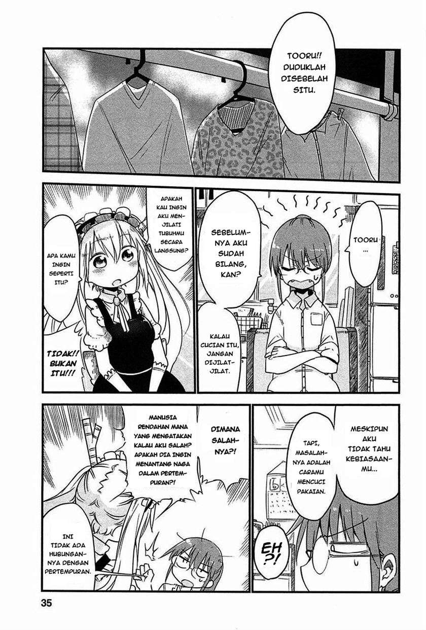 Kobayashi-san Chi no Maid Dragon Chapter 03 Gambar 5