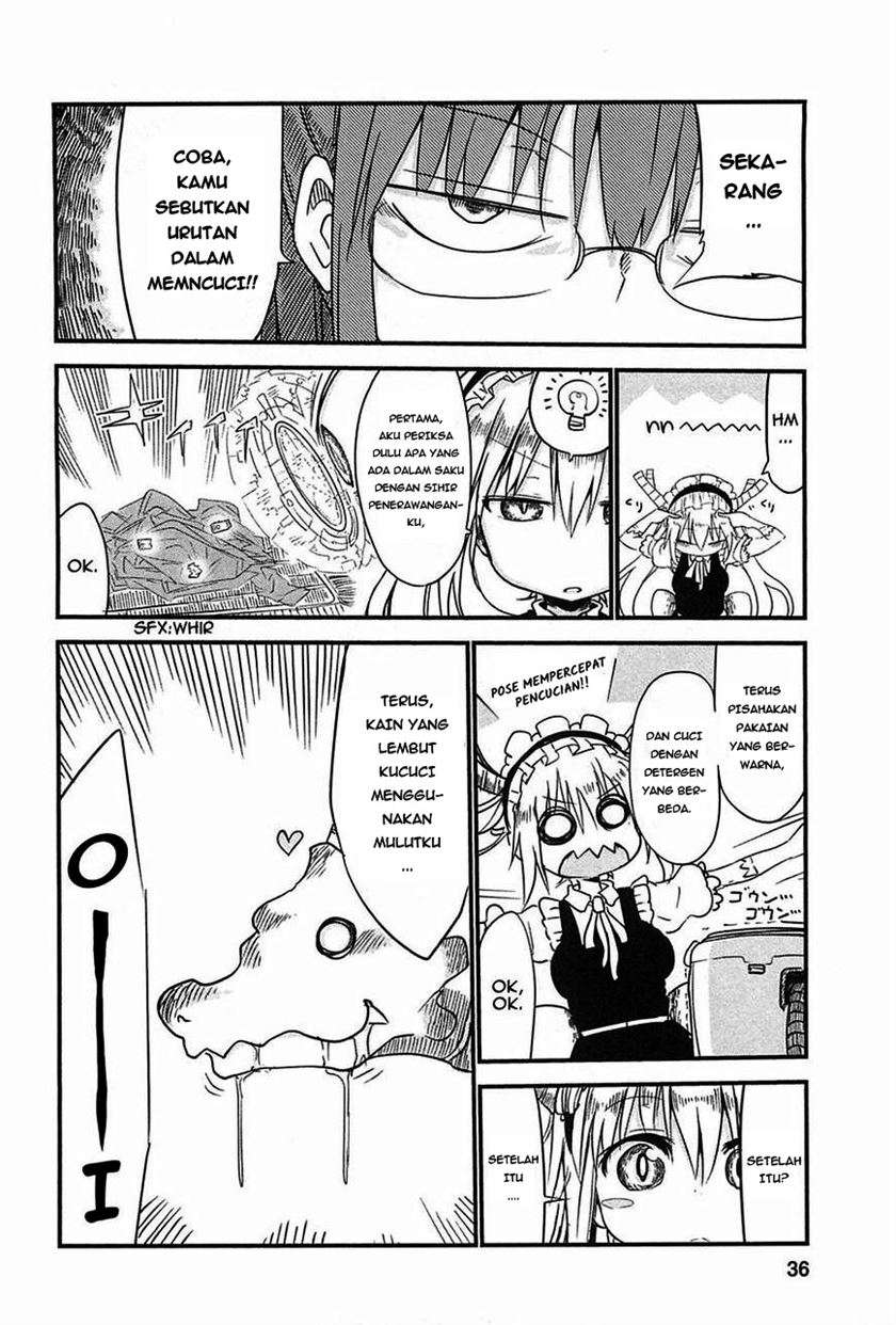 Kobayashi-san Chi no Maid Dragon Chapter 03 Gambar 6