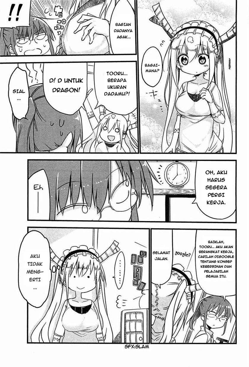 Kobayashi-san Chi no Maid Dragon Chapter 03 Gambar 9