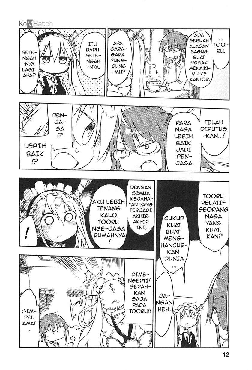 Kobayashi-san Chi no Maid Dragon Chapter 01 Gambar 12