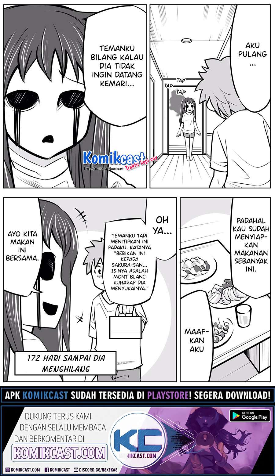 Baca Manga A Story about Living with a Ghost who will Attain Enlightenment in a Year Chapter 09.5 Gambar 2