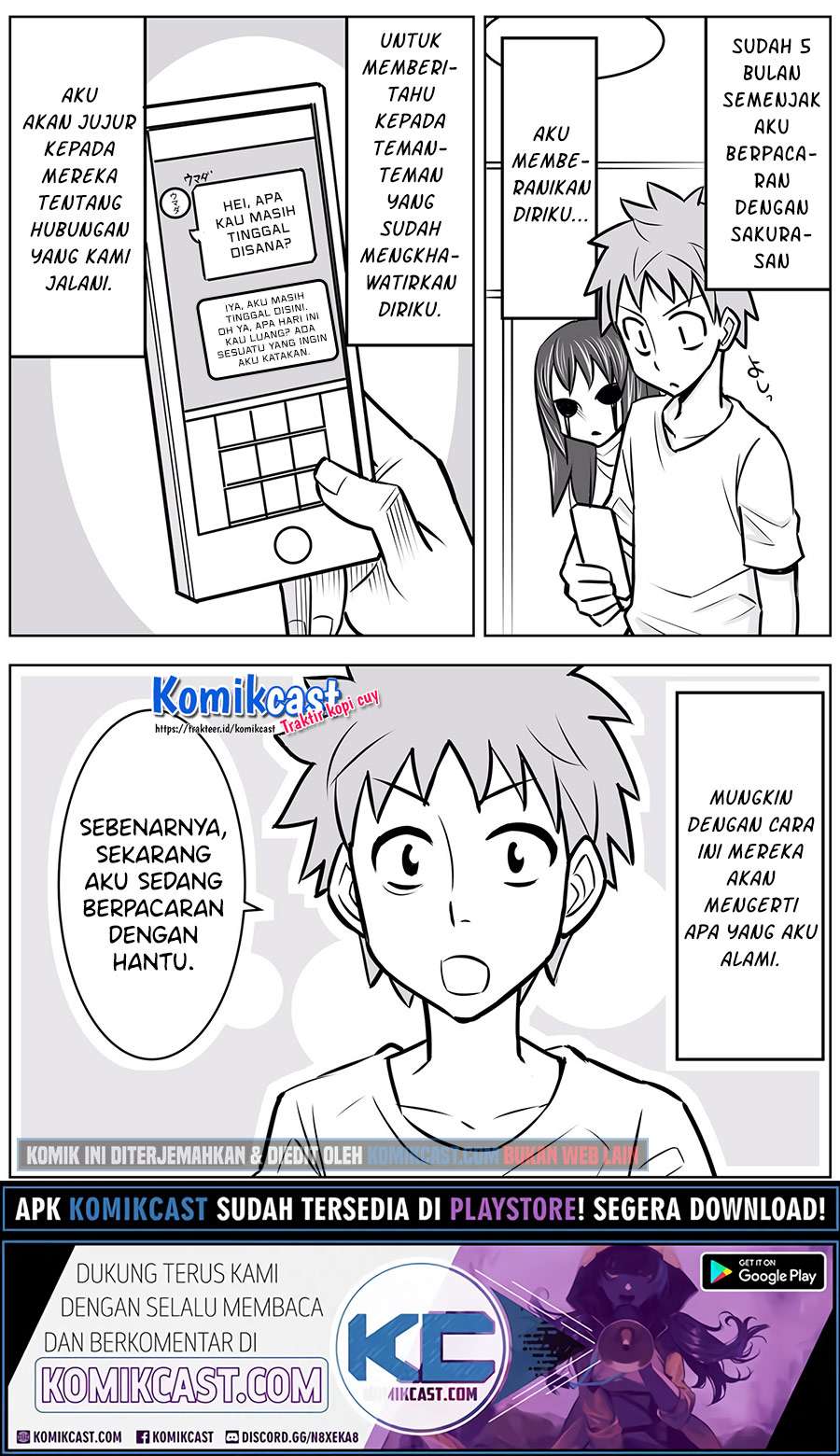 Baca Manga A Story about Living with a Ghost who will Attain Enlightenment in a Year Chapter 09 Gambar 2