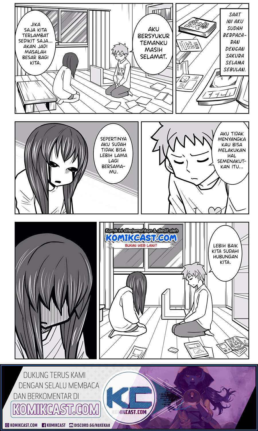 Baca Manga A Story about Living with a Ghost who will Attain Enlightenment in a Year Chapter 05 Gambar 2