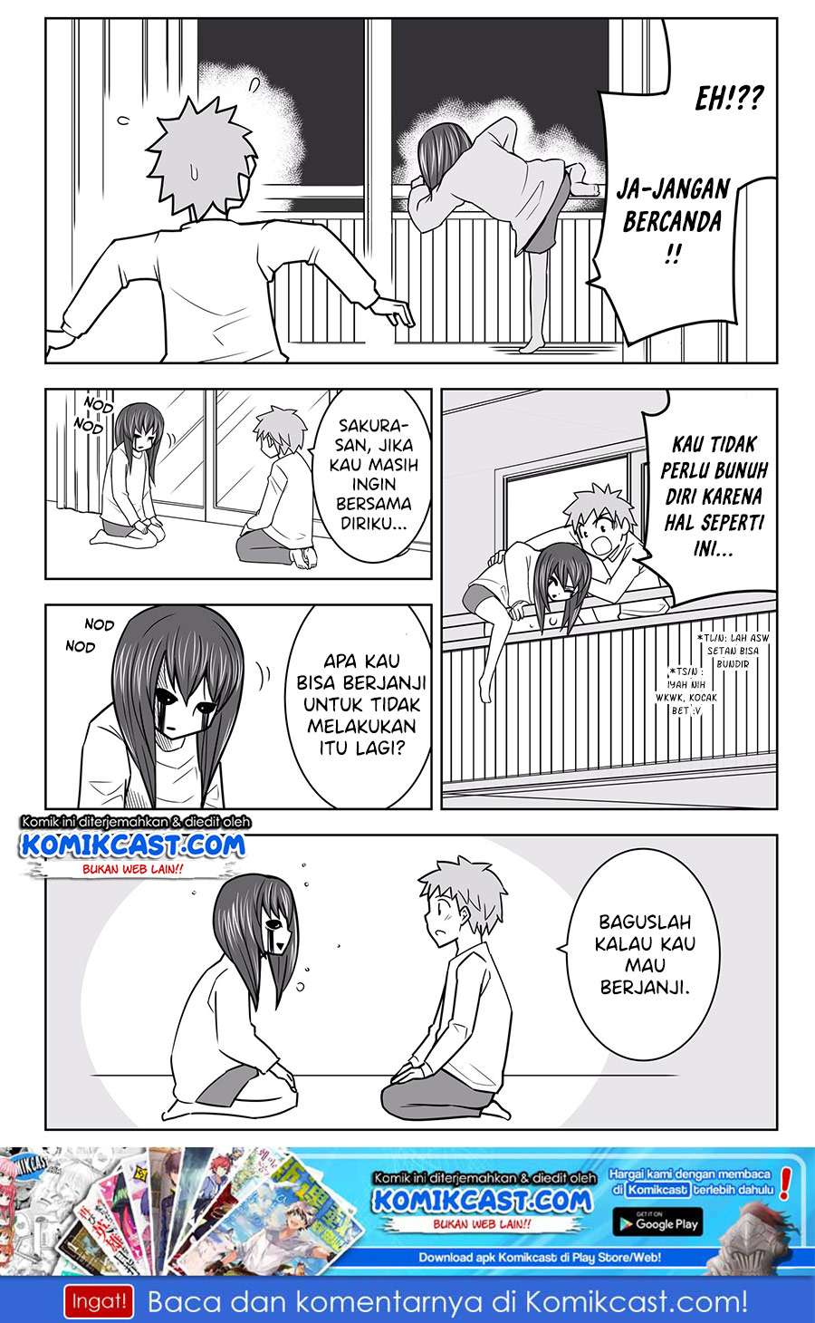 A Story about Living with a Ghost who will Attain Enlightenment in a Year Chapter 05 Gambar 3