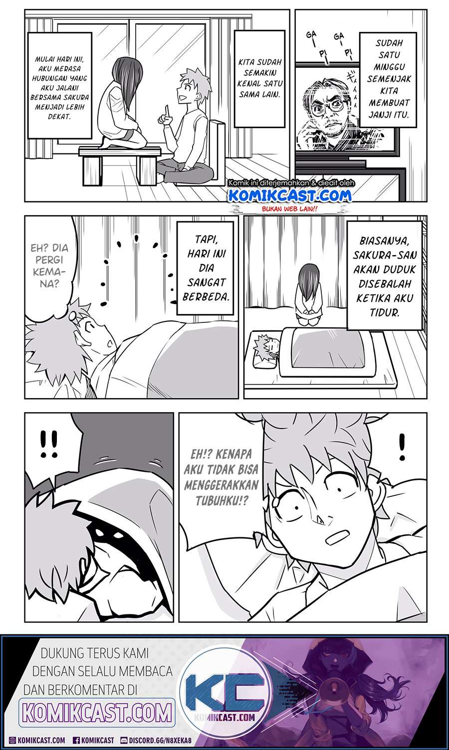 A Story about Living with a Ghost who will Attain Enlightenment in a Year Chapter 05 Gambar 4