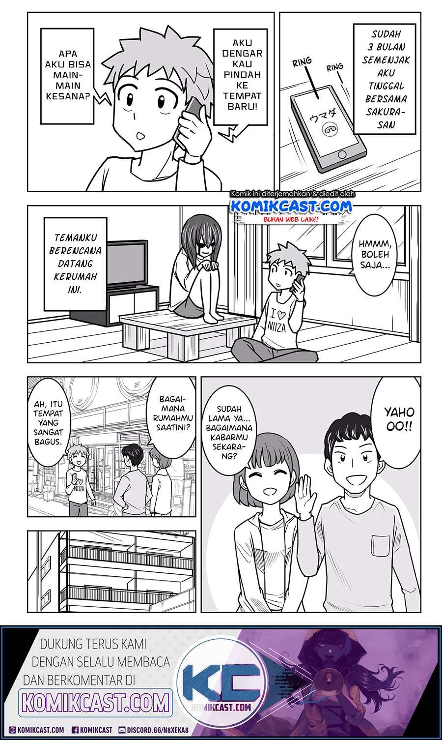 Baca Manga A Story about Living with a Ghost who will Attain Enlightenment in a Year Chapter 04 Gambar 2