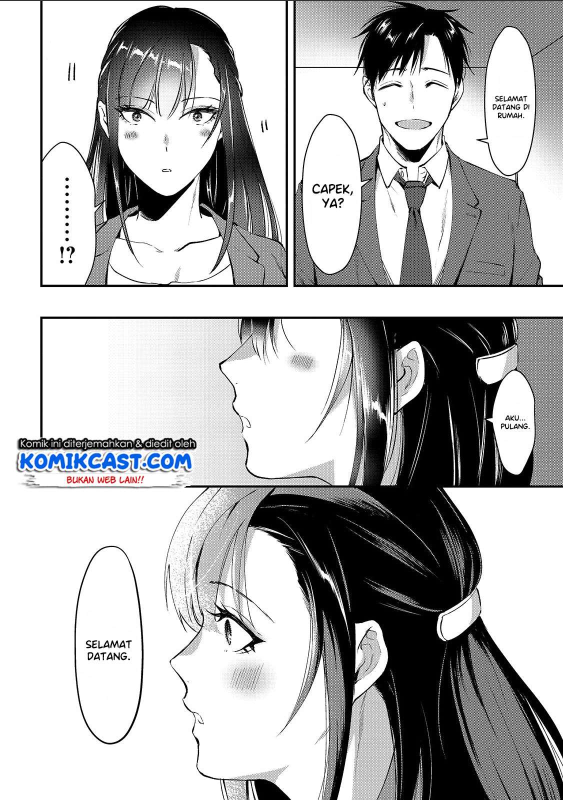 It’s Fun Having a 300,000 yen a Month Job Welcoming Home an Onee-san Who Doesn’t Find Meaning in a Job That Pays Her 500,000 yen a Month Chapter 01 Gambar 17