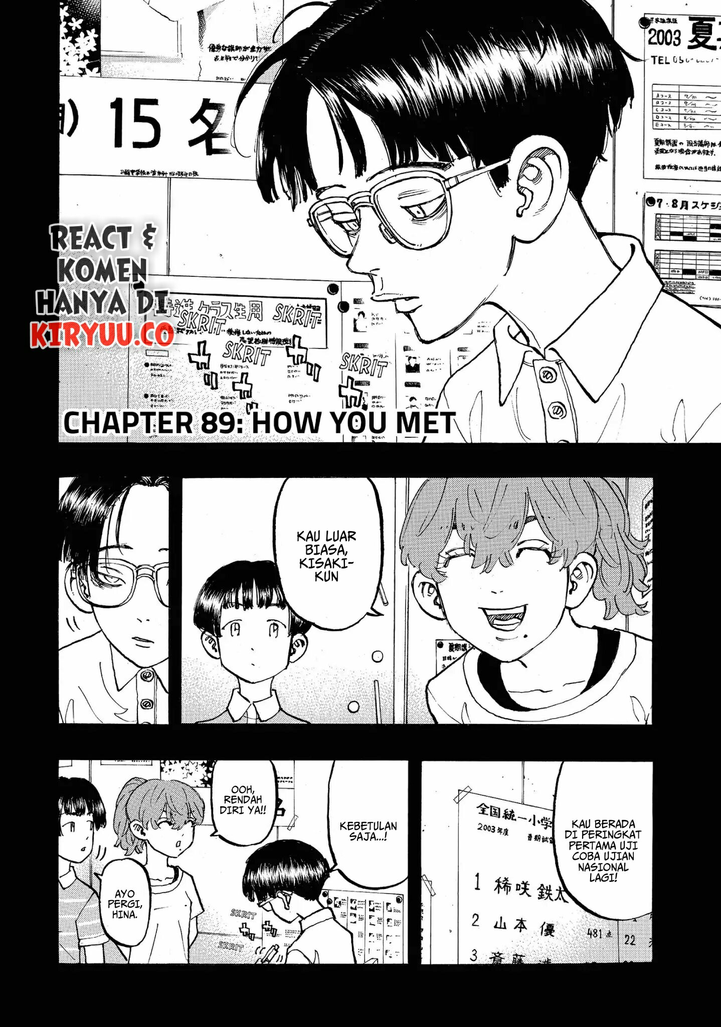 Tokyo卍Revengers Chapter 89 Gambar 9