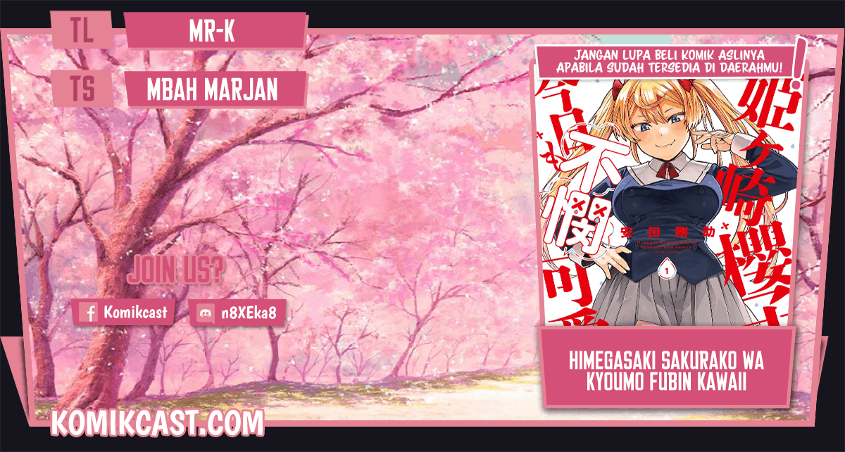 Baca Komik Himegasaki Sakurako wa Kyoumo Fubin Kawaii! Chapter 09 Gambar 1