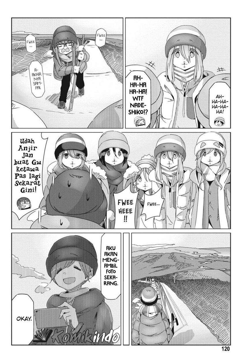 Yuru-Camp Chapter 51 Gambar 15