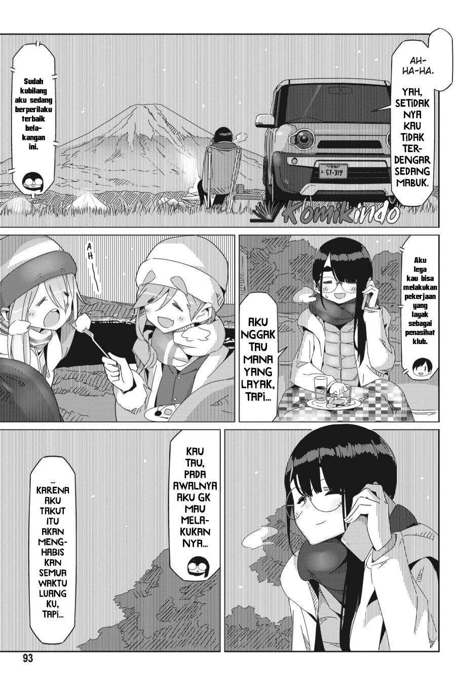 Yuru-Camp Chapter 50 Gambar 14