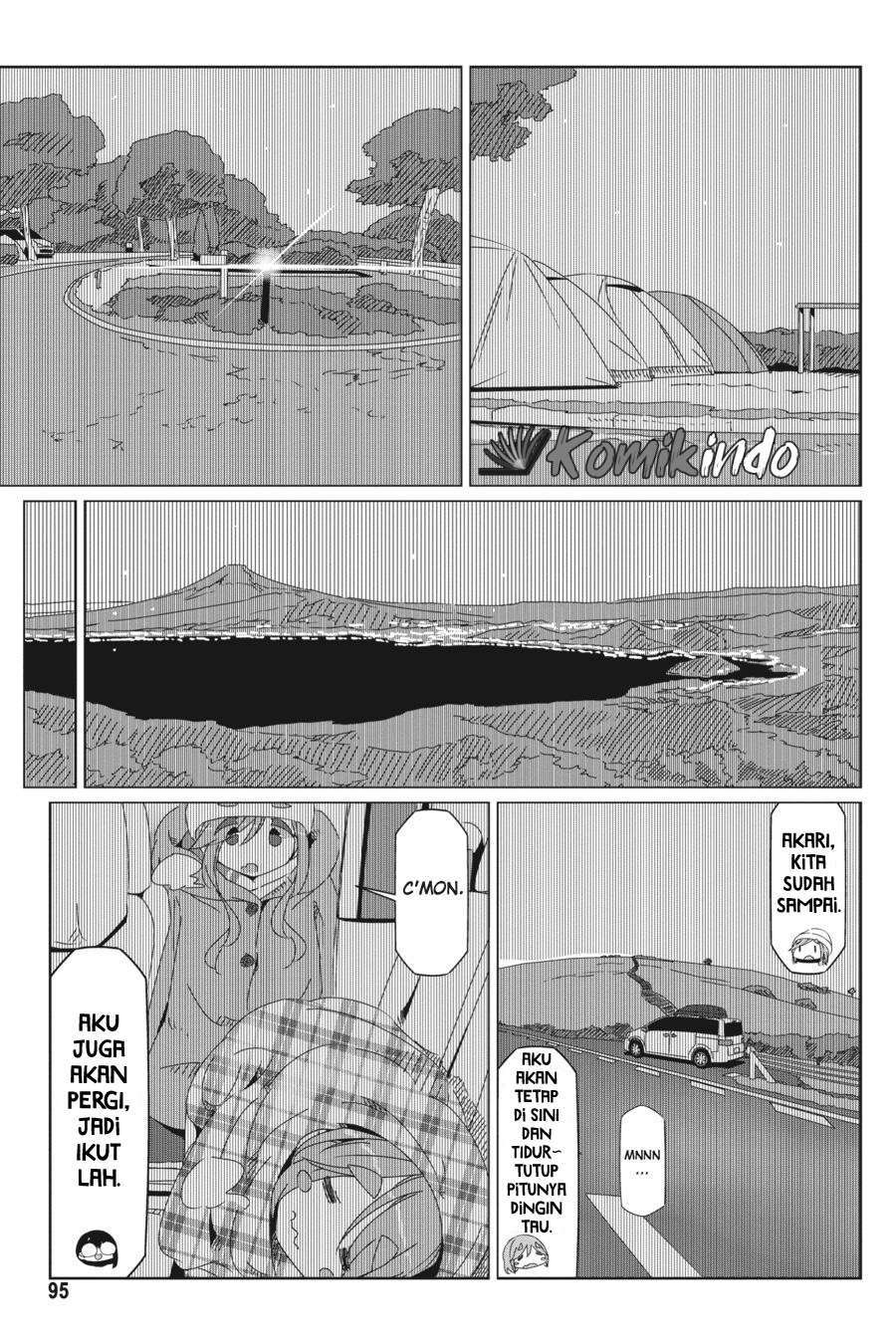 Yuru-Camp Chapter 50 Gambar 16