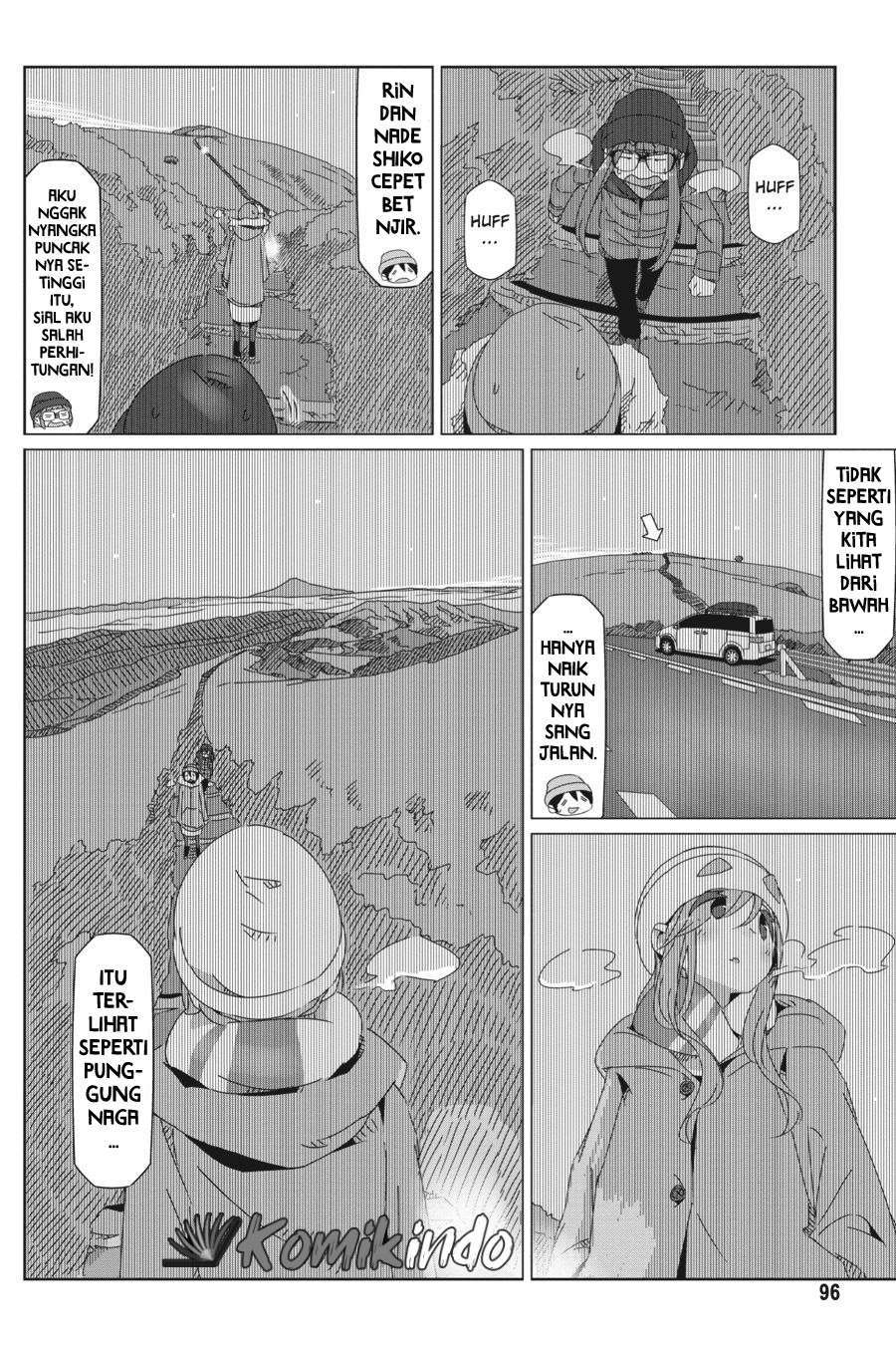 Yuru-Camp Chapter 50 Gambar 17