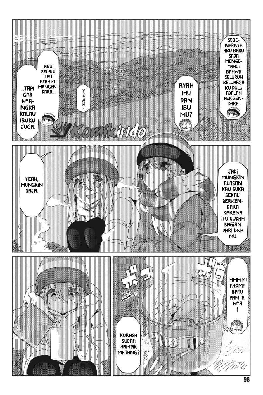Yuru-Camp Chapter 50 Gambar 19