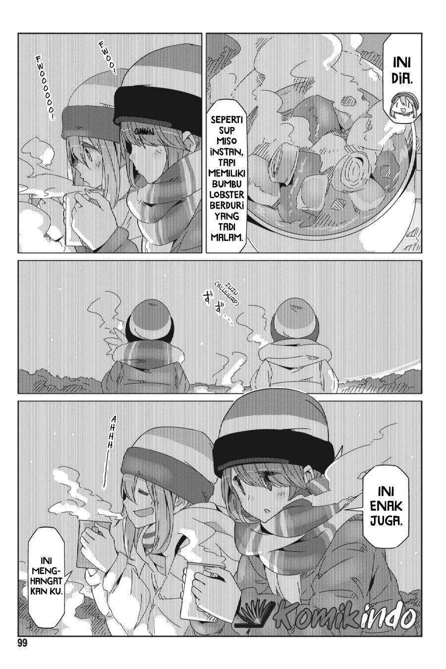 Yuru-Camp Chapter 50 Gambar 20