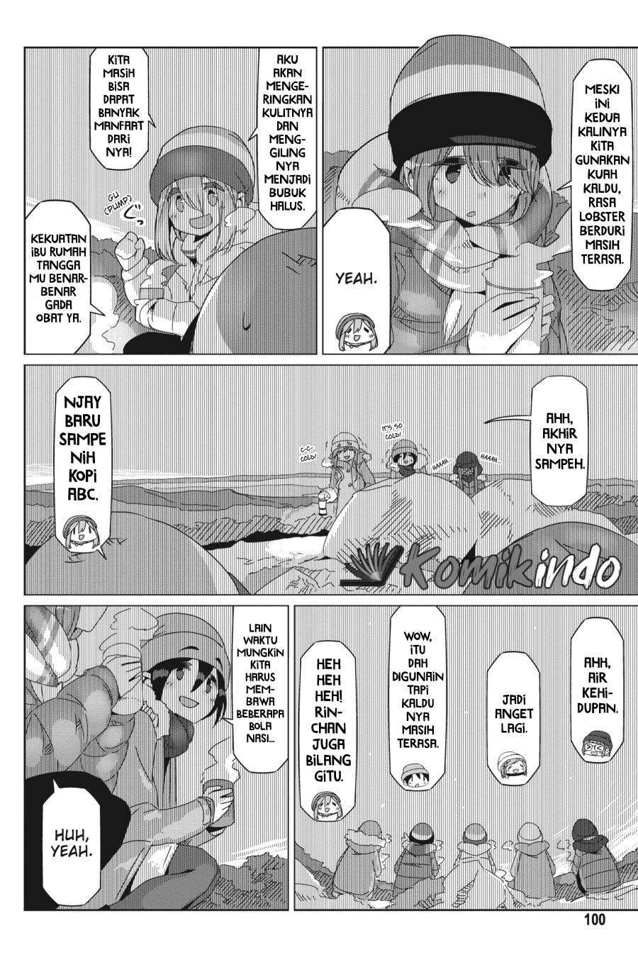 Yuru-Camp Chapter 50 Gambar 21