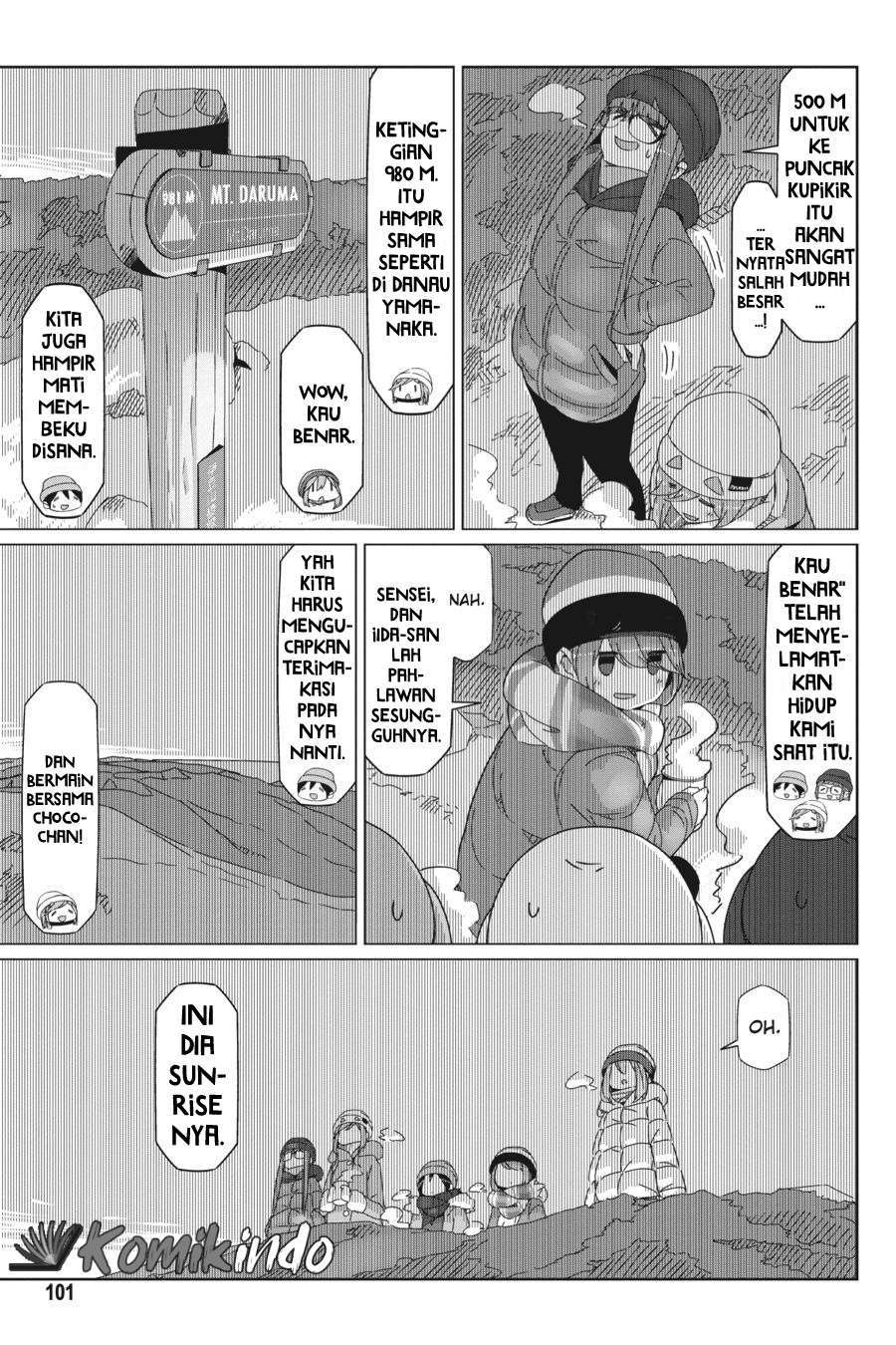 Yuru-Camp Chapter 50 Gambar 22