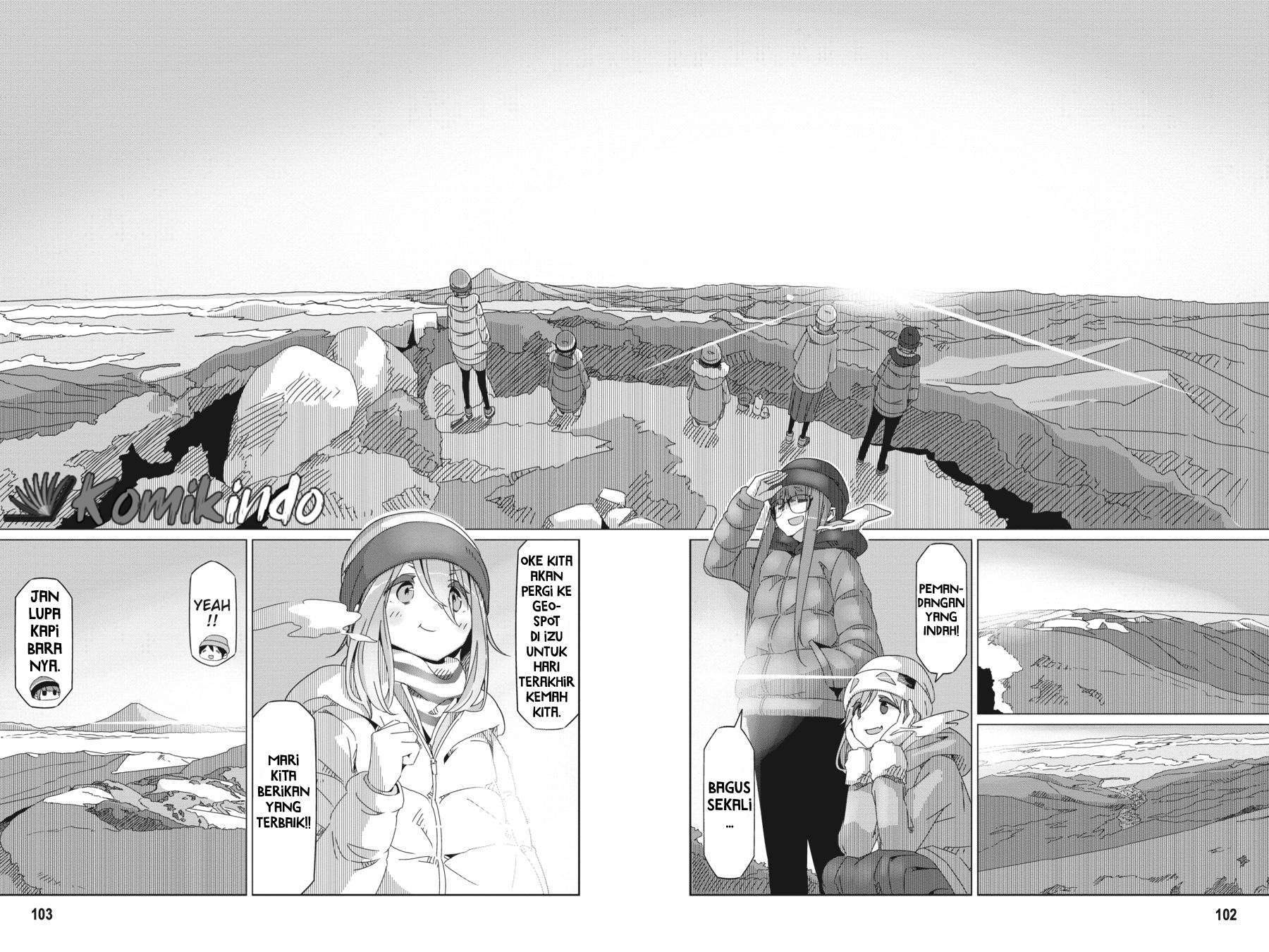 Yuru-Camp Chapter 50 Gambar 23