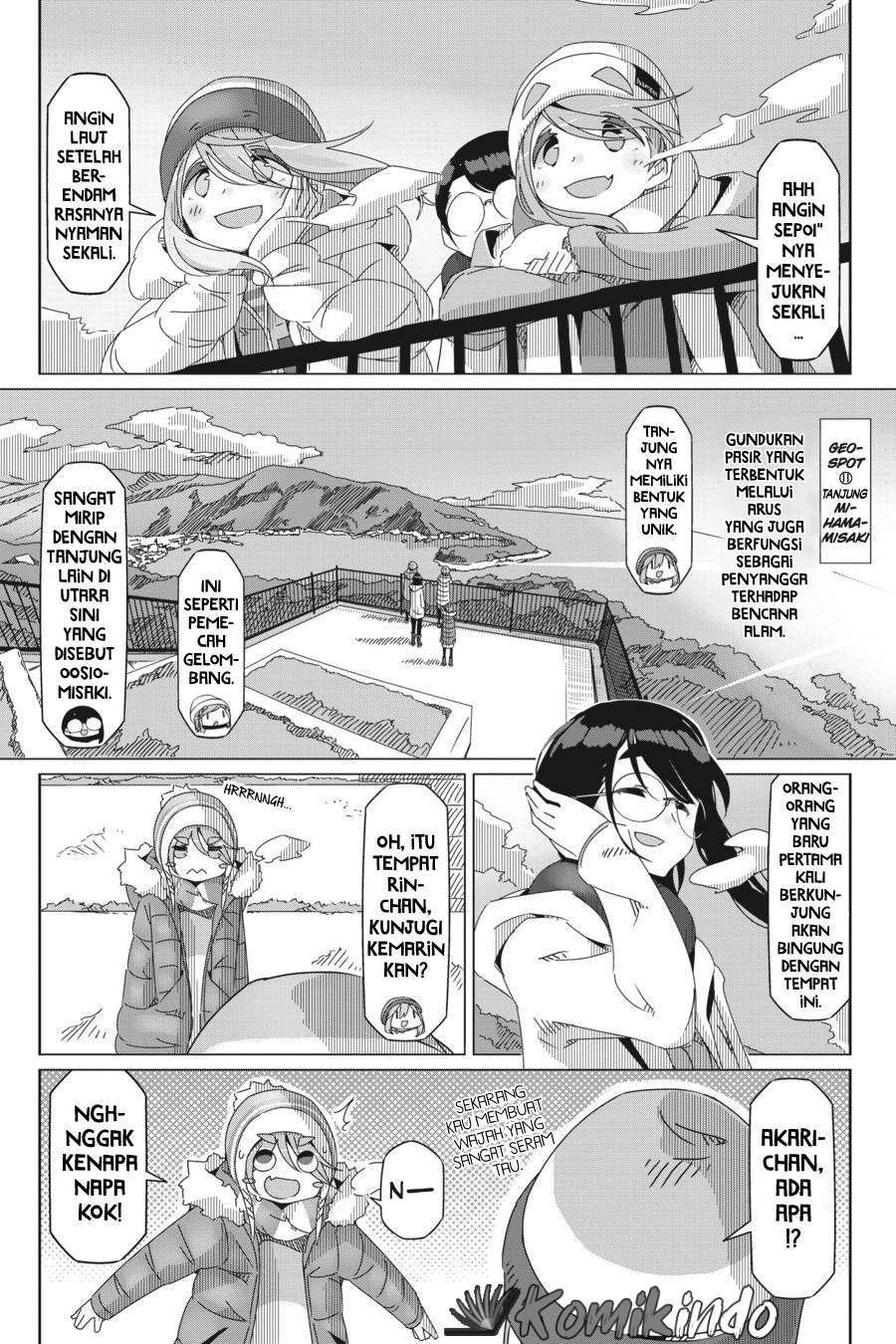 Yuru-Camp Chapter 50 Gambar 3