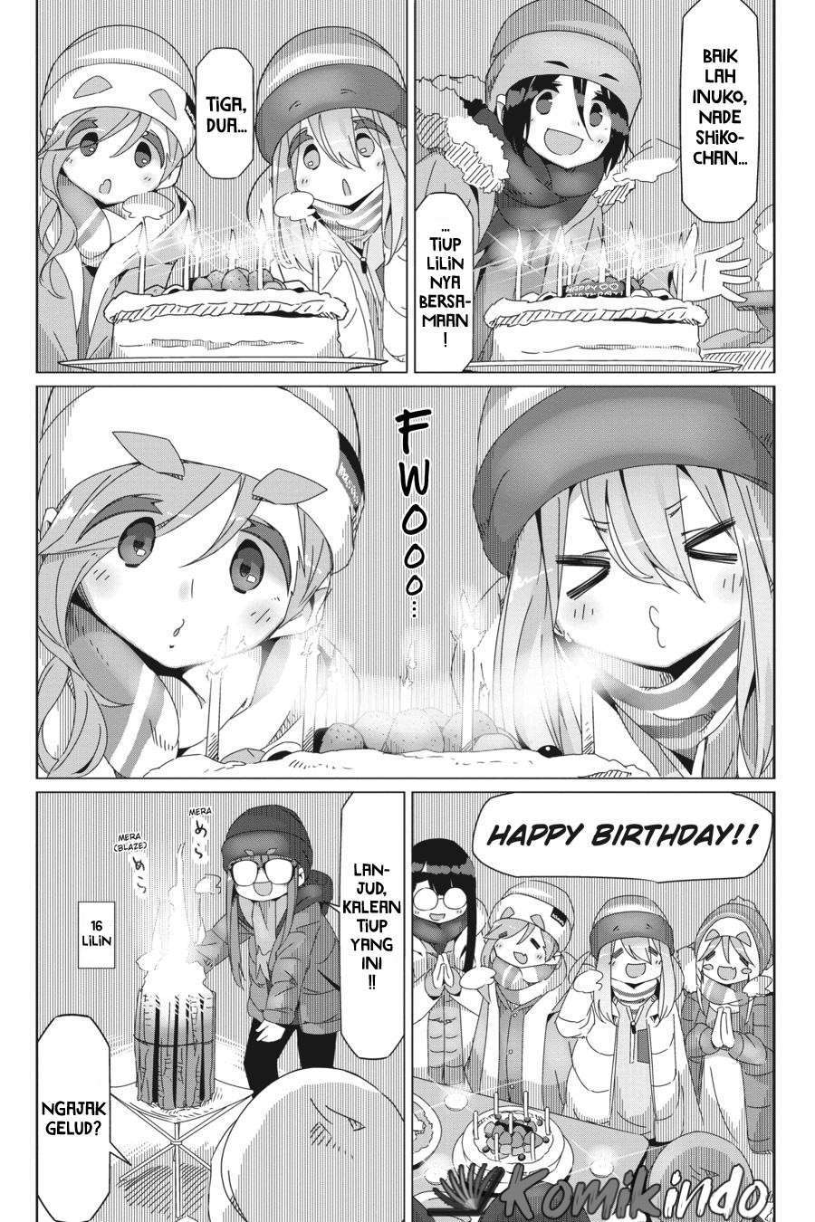 Yuru-Camp Chapter 50 Gambar 7