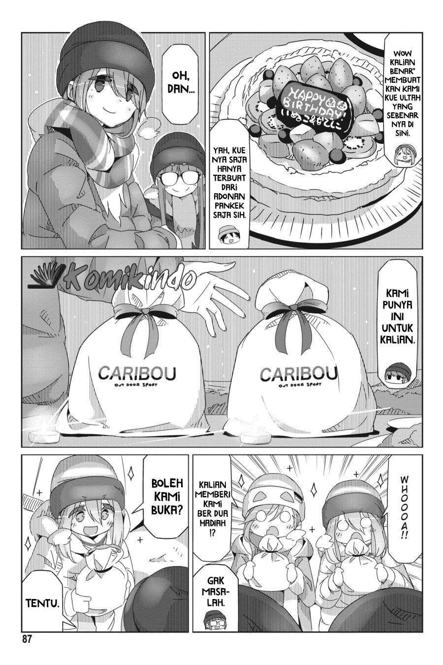 Yuru-Camp Chapter 50 Gambar 8