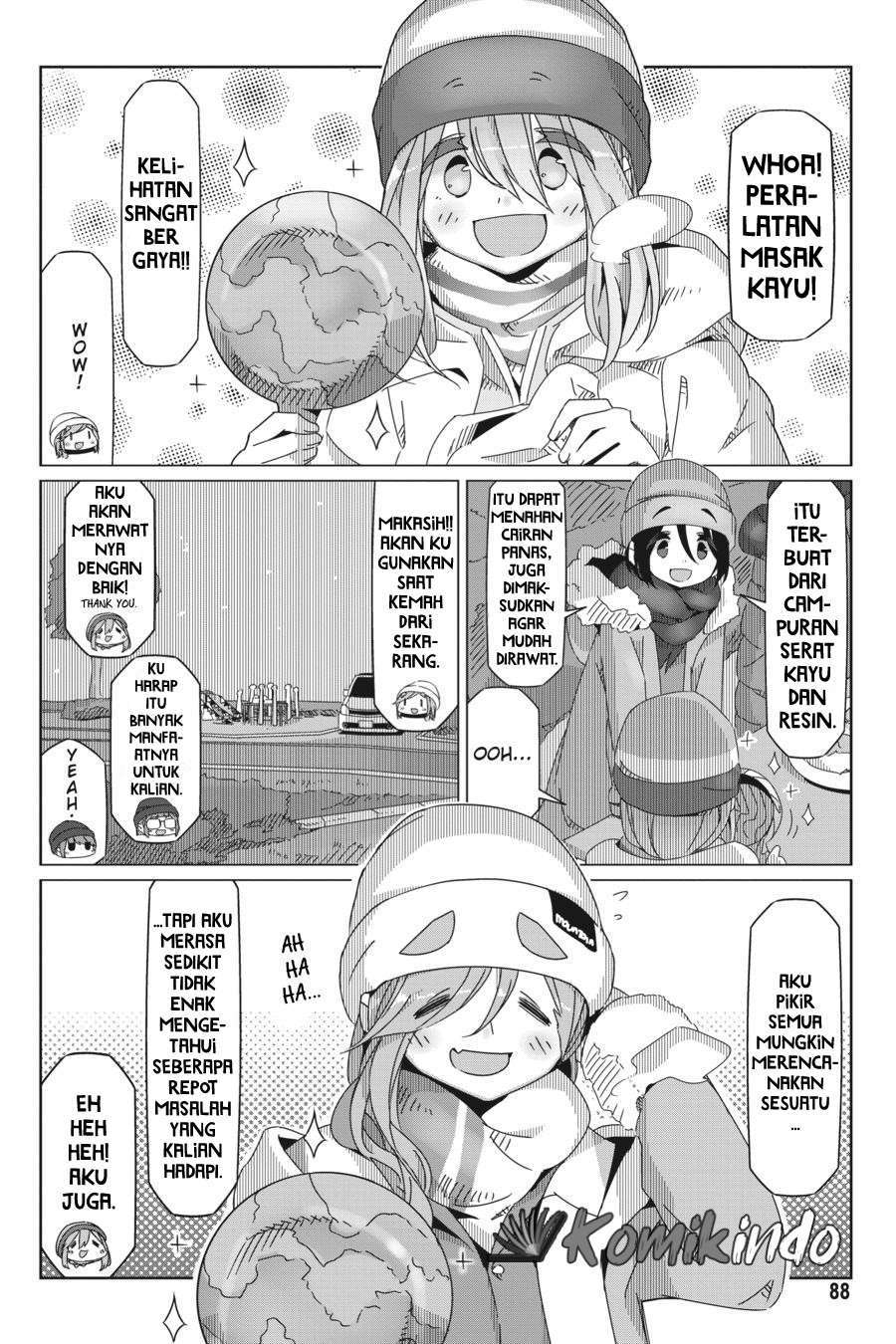 Yuru-Camp Chapter 50 Gambar 9