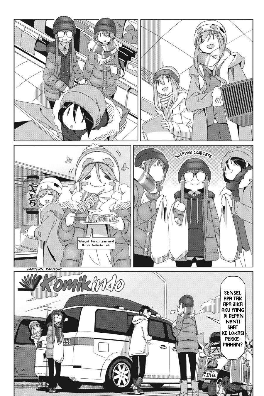 Yuru-Camp Chapter 49 Gambar 15