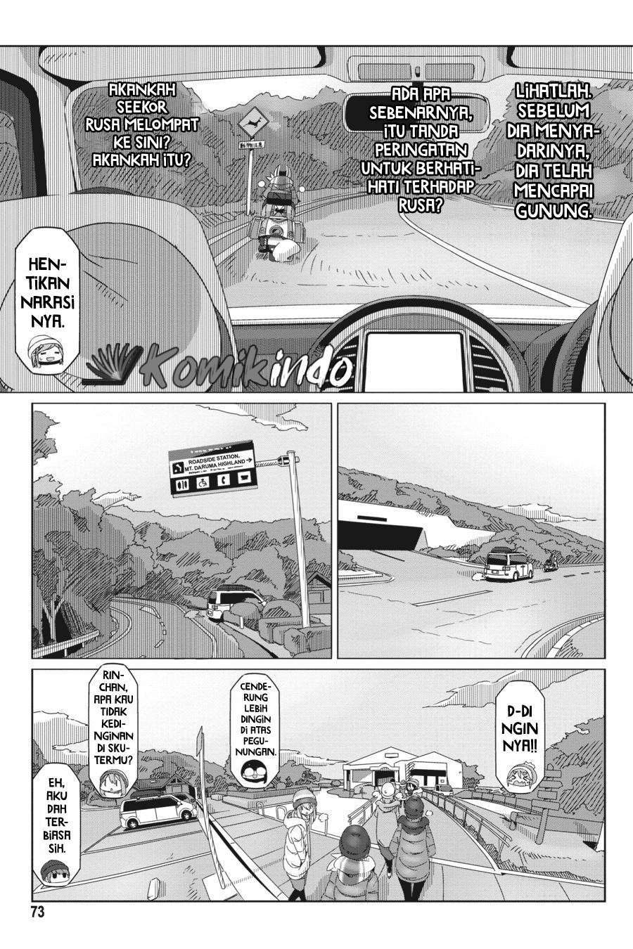 Yuru-Camp Chapter 49 Gambar 20