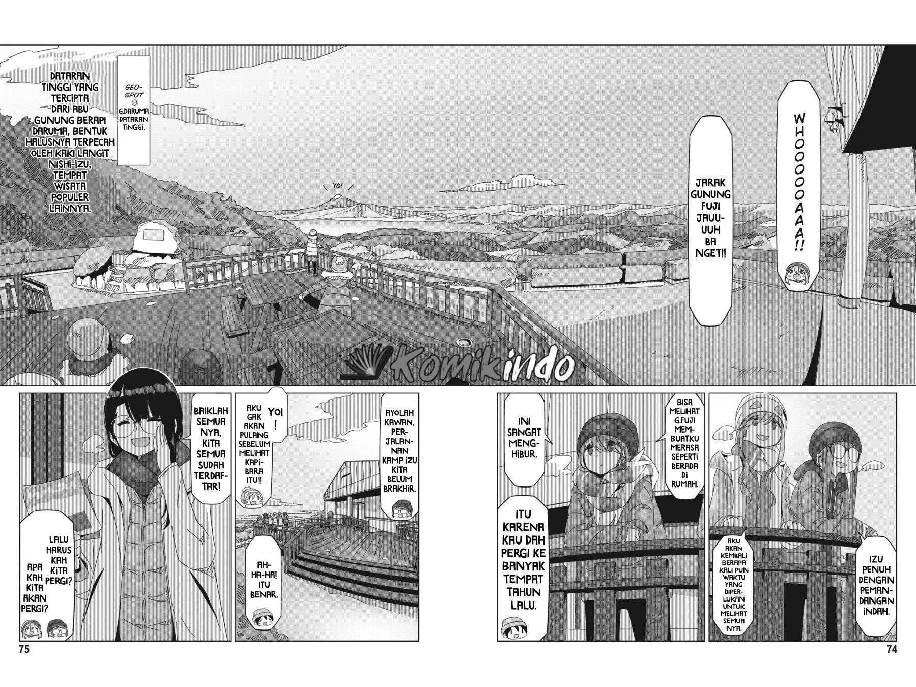 Yuru-Camp Chapter 49 Gambar 21