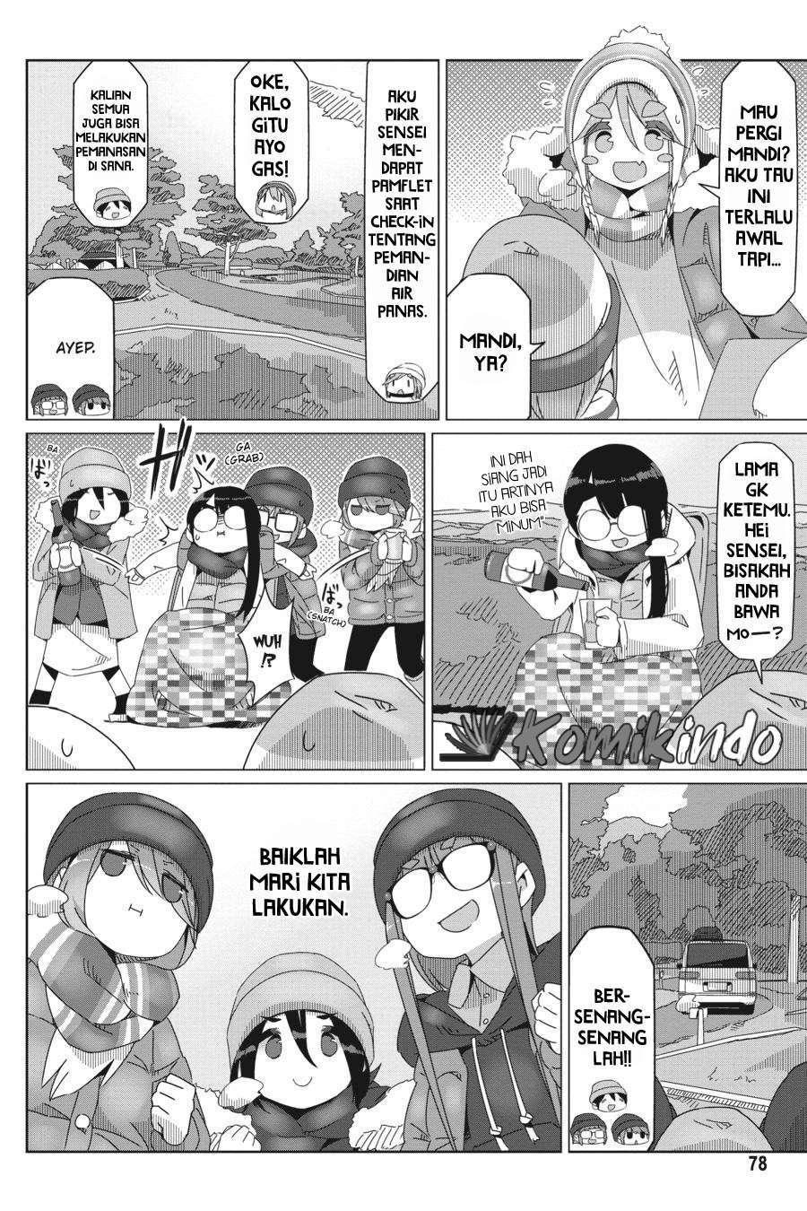 Yuru-Camp Chapter 49 Gambar 24