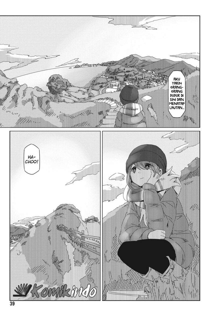 Yuru-Camp Chapter 48 Gambar 12