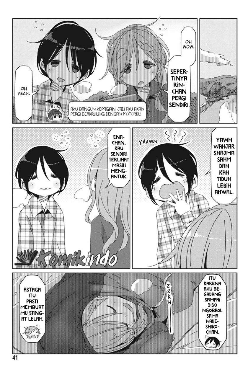 Yuru-Camp Chapter 48 Gambar 14