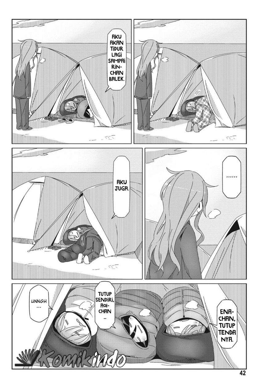 Yuru-Camp Chapter 48 Gambar 15