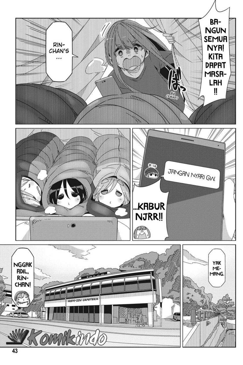 Yuru-Camp Chapter 48 Gambar 16