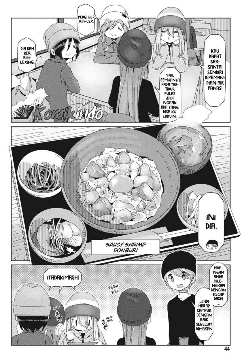 Yuru-Camp Chapter 48 Gambar 17
