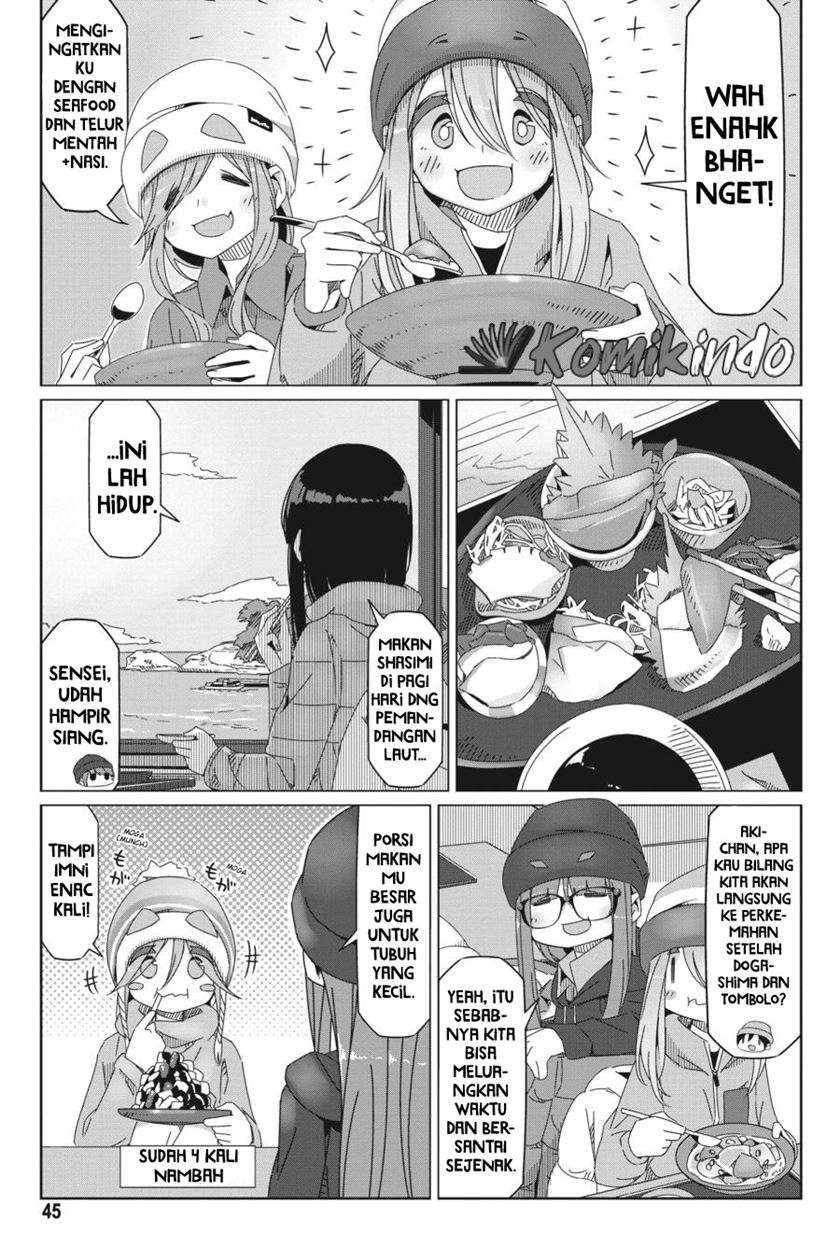 Yuru-Camp Chapter 48 Gambar 18
