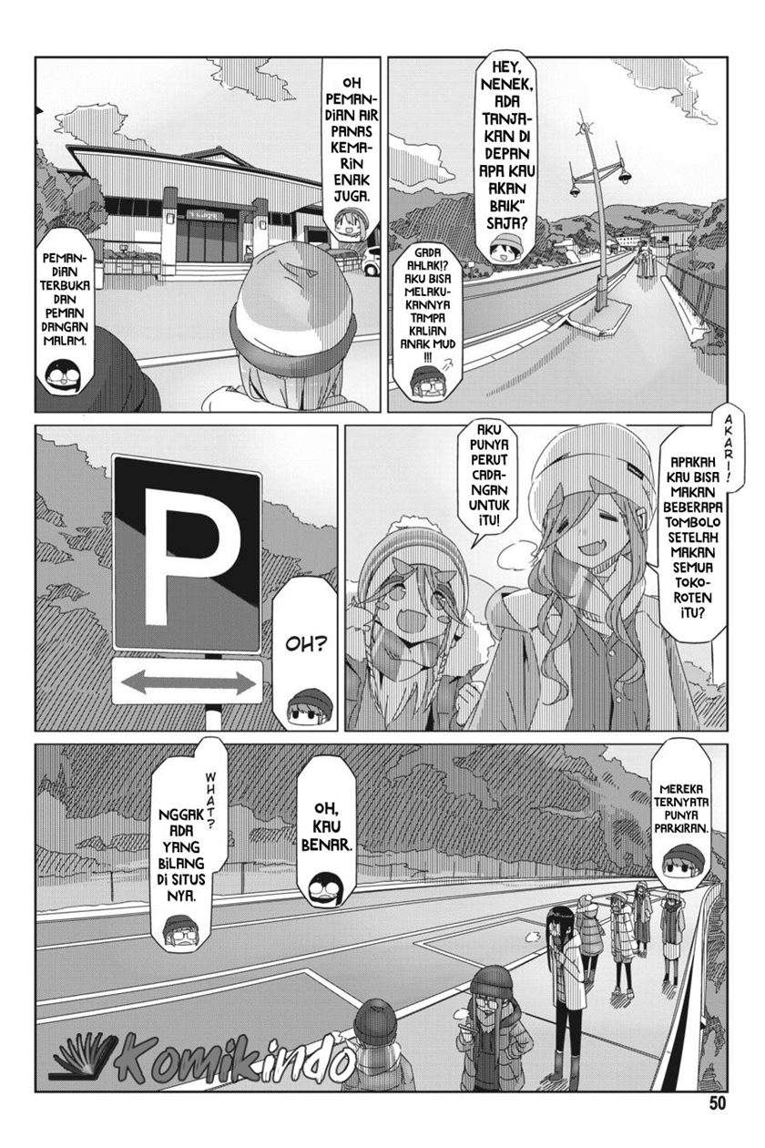 Yuru-Camp Chapter 48 Gambar 22