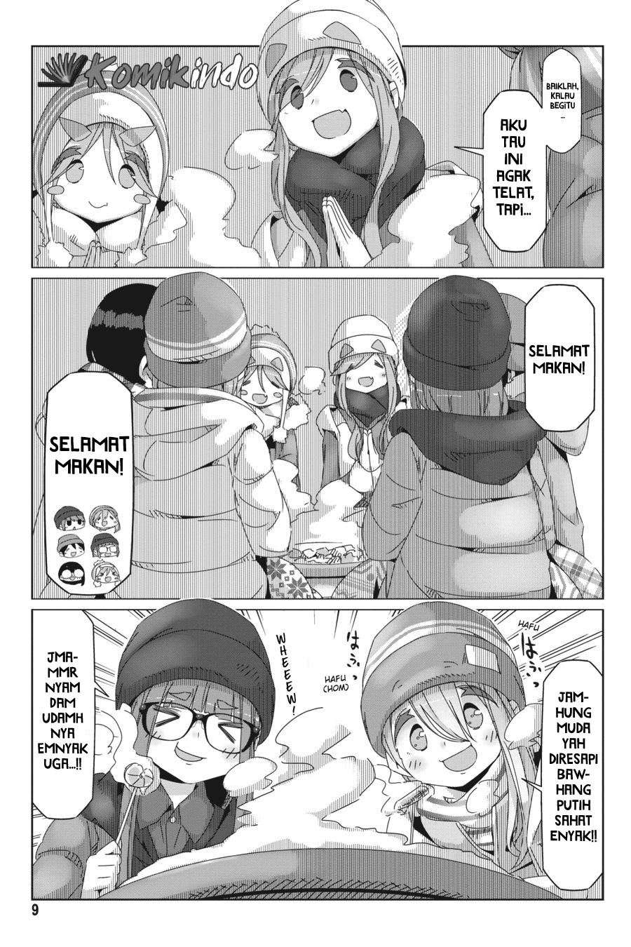 Yuru-Camp Chapter 47 Gambar 11