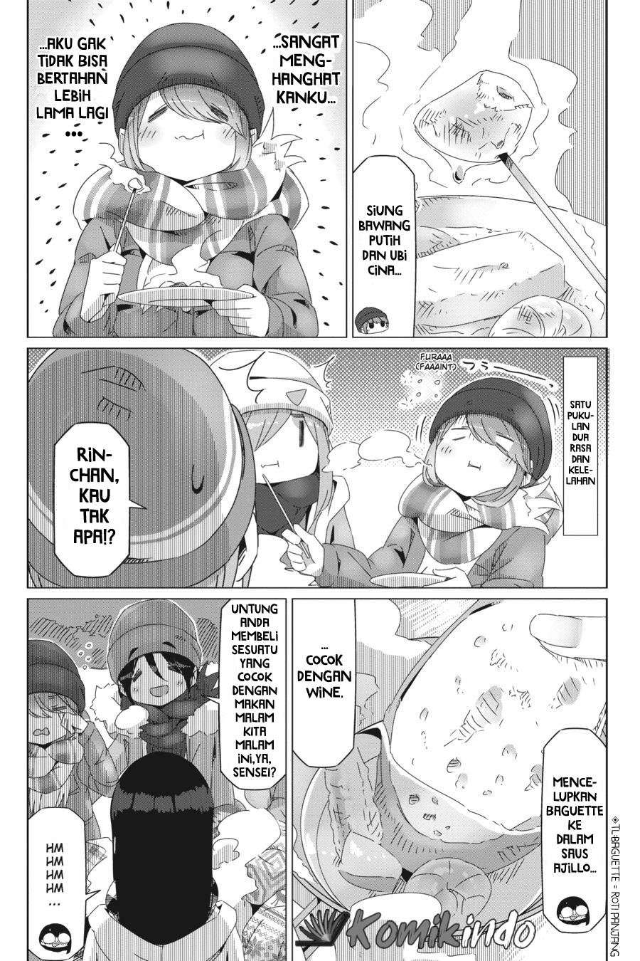Yuru-Camp Chapter 47 Gambar 12
