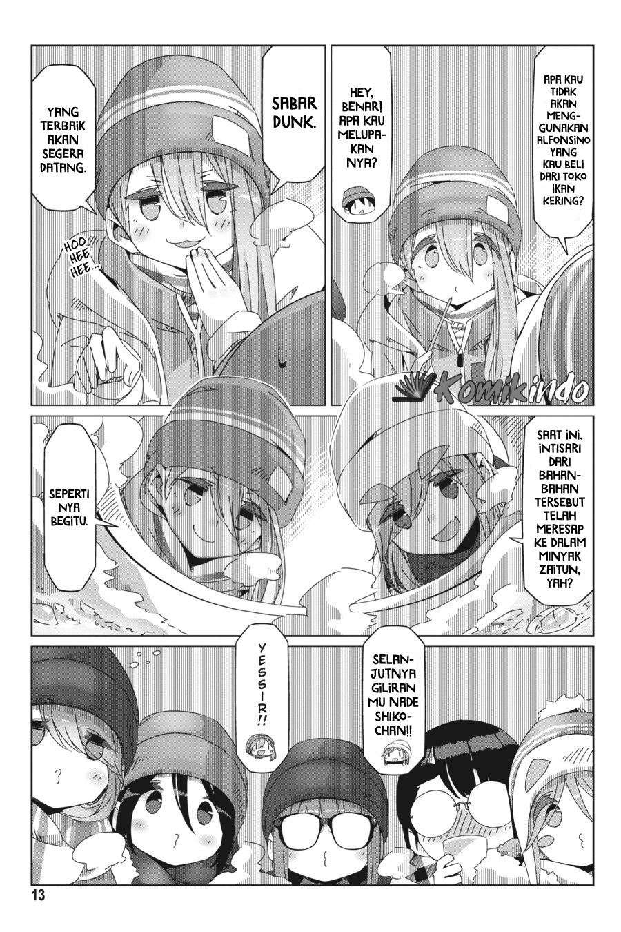 Yuru-Camp Chapter 47 Gambar 15
