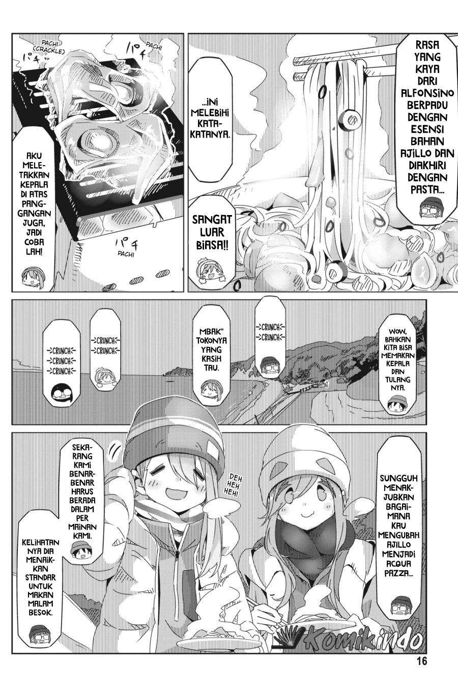 Yuru-Camp Chapter 47 Gambar 18