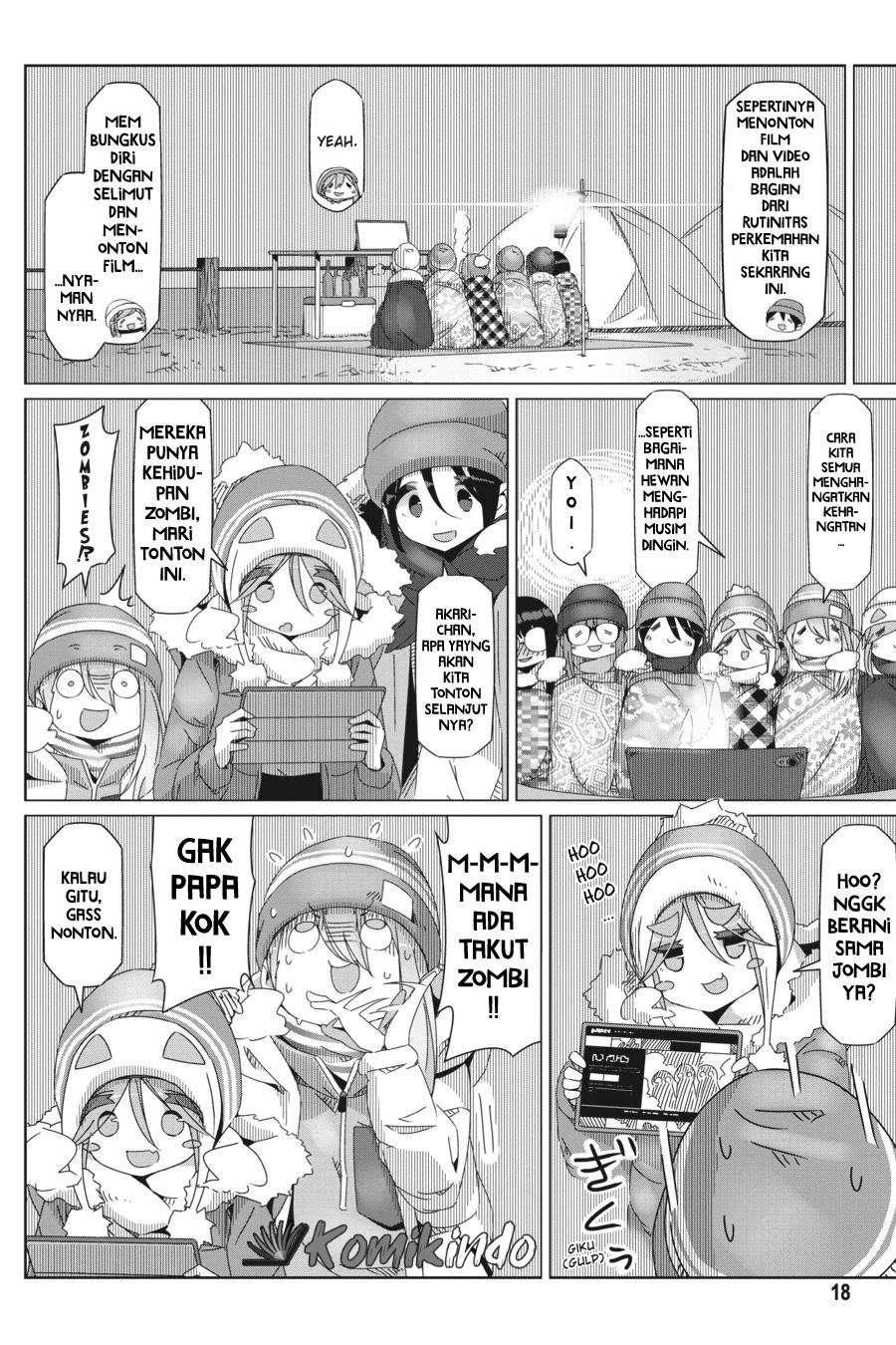 Yuru-Camp Chapter 47 Gambar 20