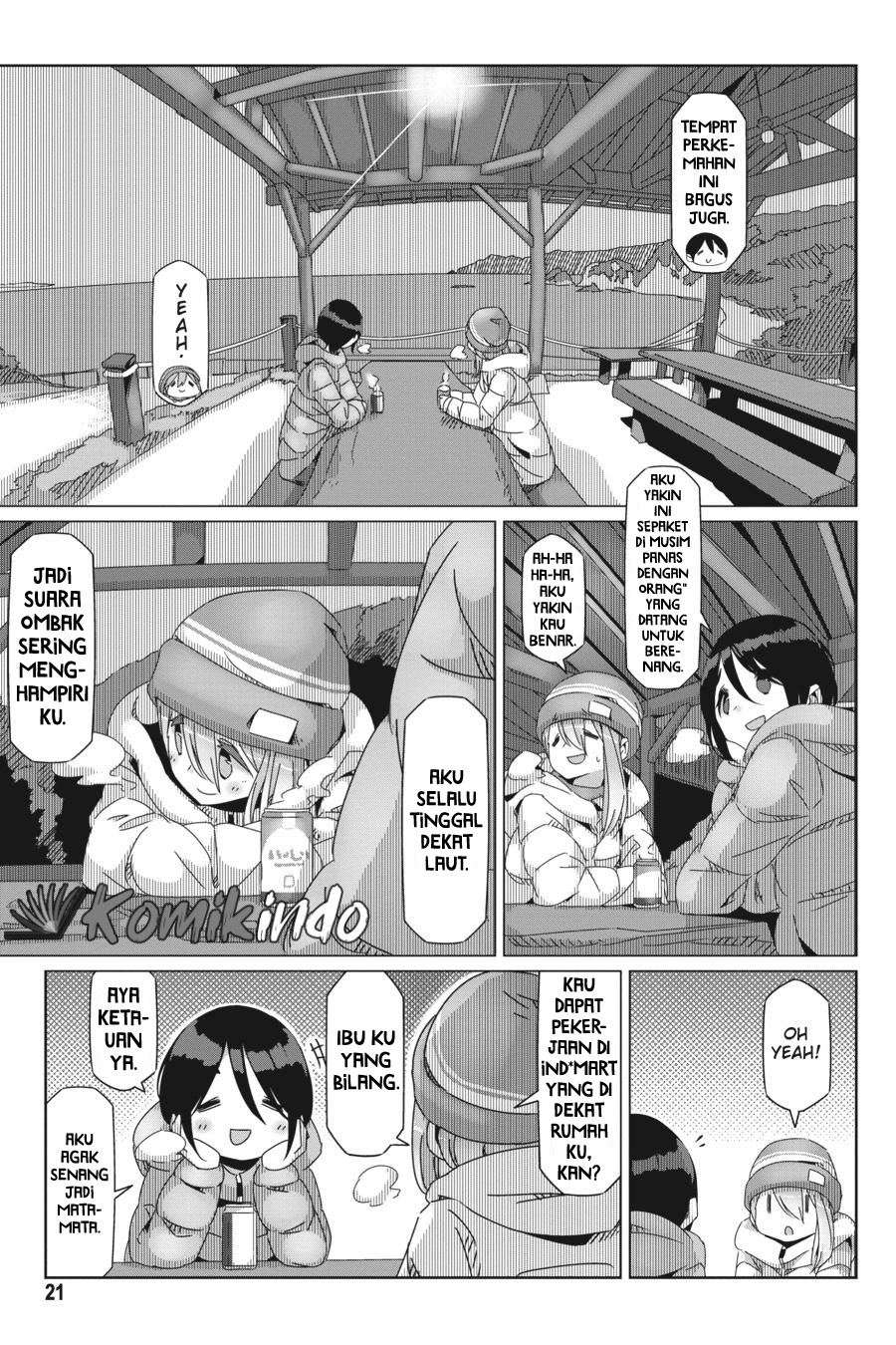 Yuru-Camp Chapter 47 Gambar 23