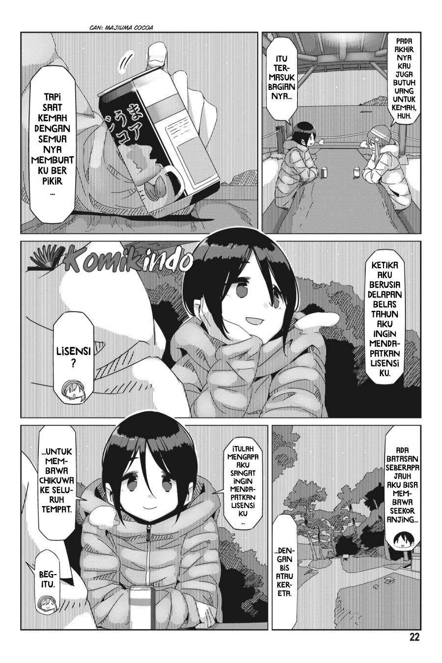 Yuru-Camp Chapter 47 Gambar 24
