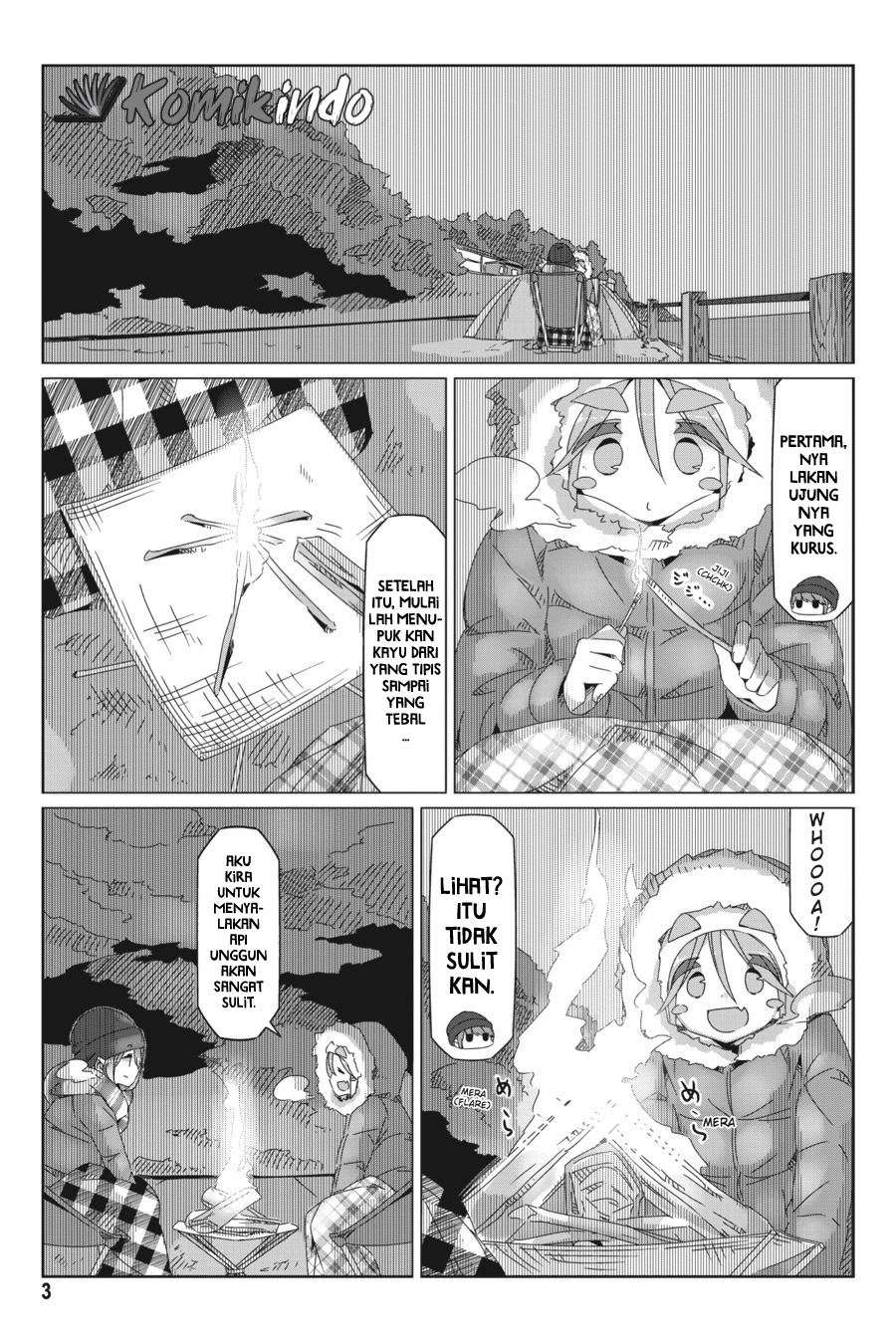 Yuru-Camp Chapter 47 Gambar 5