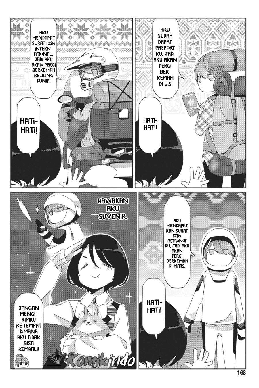 Yuru-Camp Chapter 46.5 Gambar 11