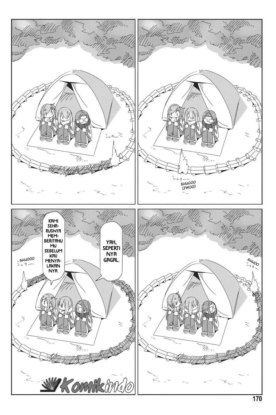 Yuru-Camp Chapter 46.5 Gambar 13
